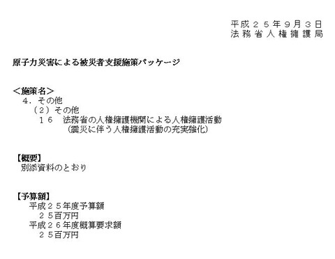 法務局支援パッケージ