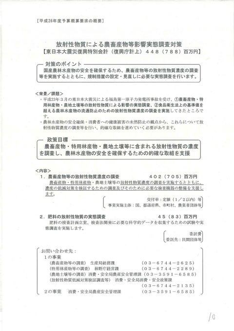 農林水産省２６年度概算要求11